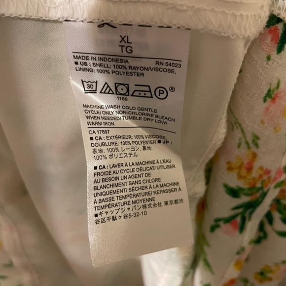 Banana Republic Dress Size XL Yellow - Picture 4 of 8